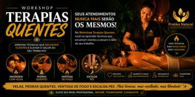 WORKSHOP TERAPIAS QUENTES em Fortaleza