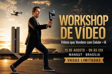 Workshop Vídeos que Vendem em Brasília
