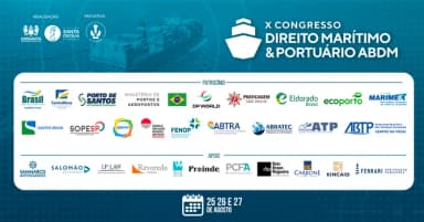 X Congresso de Direito Marítimo e Portuário ABDM em Santos