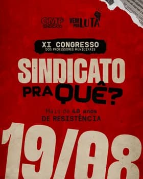 XI Congresso dos Professores Municipais: sindicato pra quê? em Passo Fundo