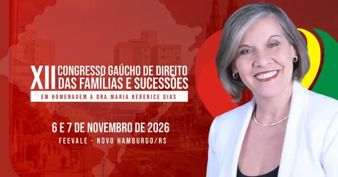 Imagem do XII Congresso Gaúcho de Direito das Famílias e Sucessões
