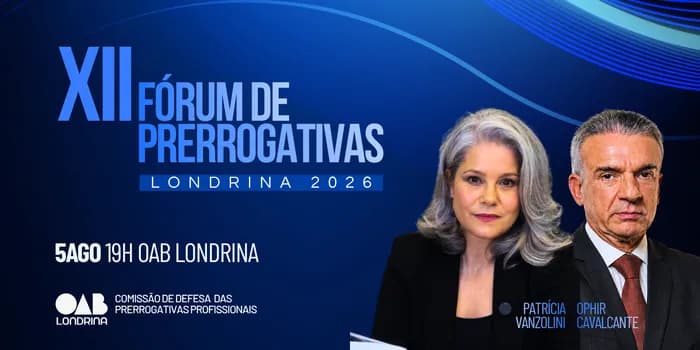 Imagem do XII Fórum de Prerrogativas