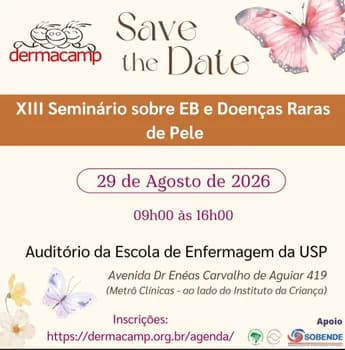 Imagem do XIII SEMINÁRIO SOBRE DOENÇAS RARAS DE PELE - ATENÇÃO INTEGRAL DE POLÍTICAS PÚBLICAS