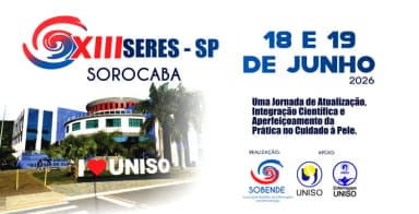 XIII SERES SP (Sorocaba) - Sobende - Associação Brasileira de Enfermagem em Dermatologia em Sorocaba