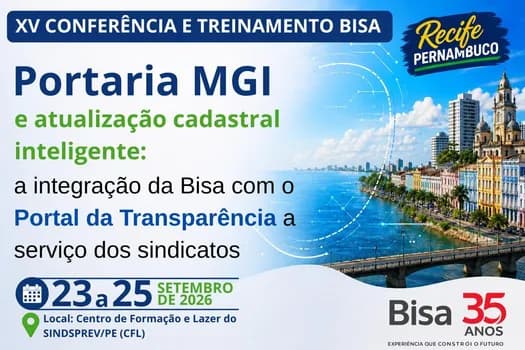 Imagem do XV Conferência e Treinamento Bisa em Recife (PE)