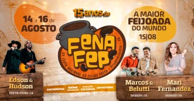 XV FENAFEP - Festa Nacional do Feijão Preto de Prudentópolis em Prudentópolis