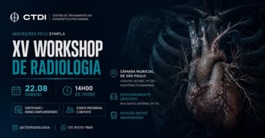 XV WORKSHOP DE RADIOLOGIA (PRESENCIAL) em São Paulo