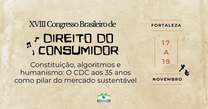 Imagem do XVIII CONGRESSO BRASILEIRO DE DIREITO DO CONSUMIDOR