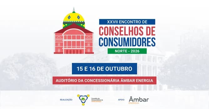 Imagem do XXVII Encontro de Conselhos de Consumidores - Regional Norte 2026