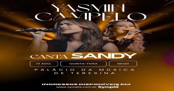 Imagem do Yasmin Campelo Canta Sandy