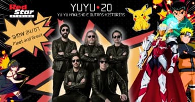 Yu Yu Hakusho e Outras Histórias - Yuyu20 tour 2026 em São Paulo