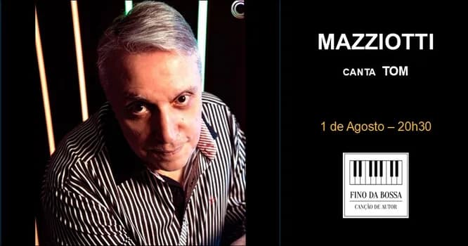 Imagem do Zé Luiz Mazziotti no Fino da Bossa