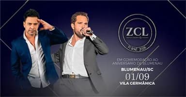 Zezé Di Camargo e Luciano em Blumenau - Véspera de Feriado em Blumenau