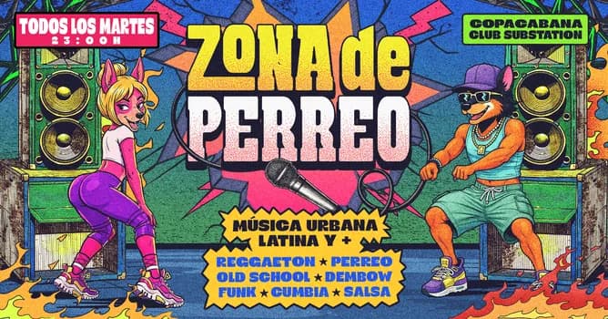 Imagem do Zona de Perreo + Karaokê en el lounge| Martes 21 de Julio| Copacabana