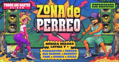Zona de Perreo + Karaokê en el lounge| Martes 21 de Julio| Copacabana em Rio de Janeiro